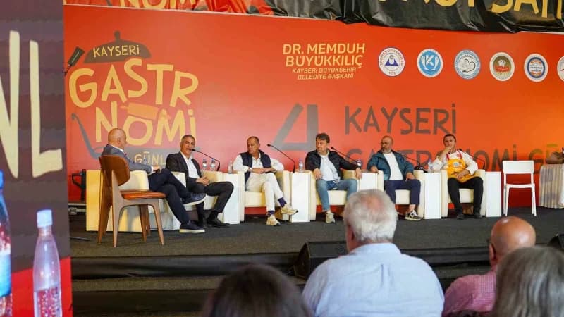 Kayseri Büyükşehir Belediyesi tarafından düzenlenen 4. Kayseri Gastronomi Günleri; yöresel lezzetler
