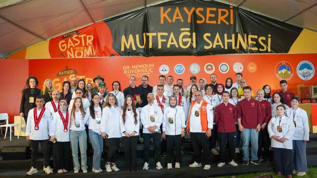 Kayseri Büyükşehir Belediyesi tarafından düzenlenen 4. Kayseri Gastronomi Günleri; yöresel lezzetler