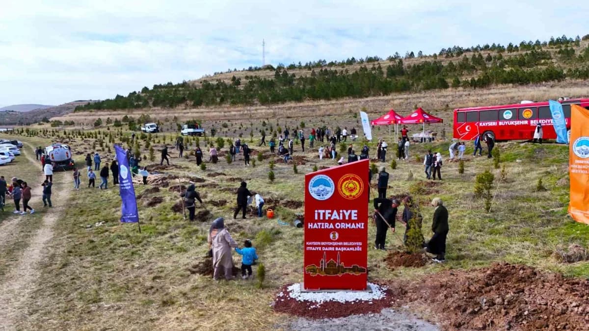Kayseri Büyükşehir Belediyesi, İtfaiye Daire Başkanlığının kuruluşunun 100. Yılı dolayısıyla Sarımsa