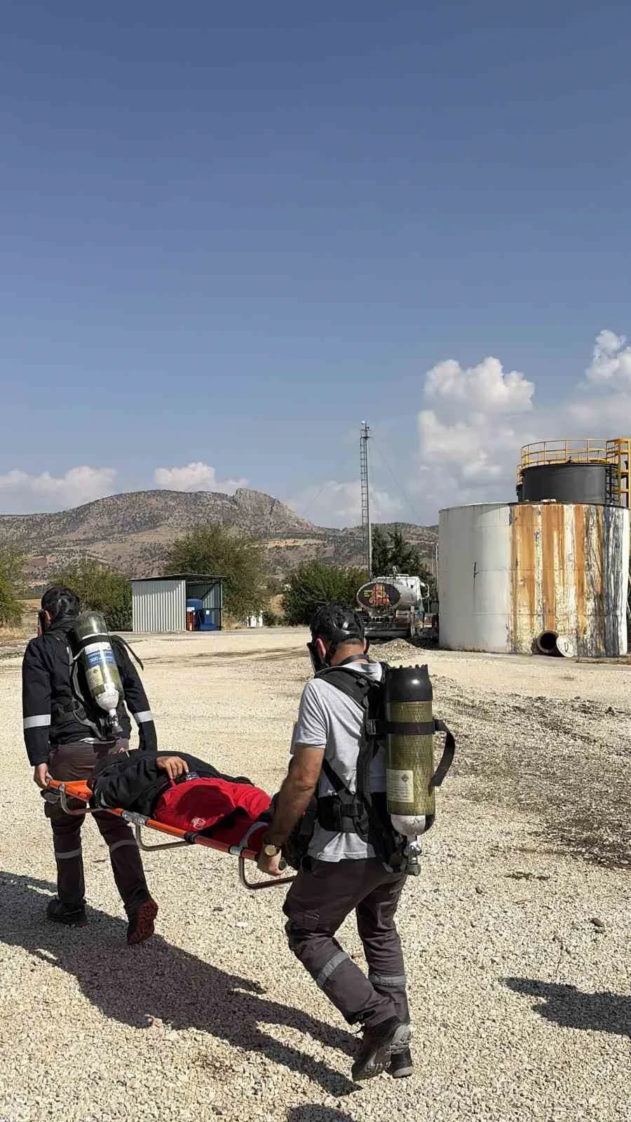 Kayseri Büyükşehir Belediyesi İtfaiye Daire Başkanlığı; Türkiye Petrolleri Anonim Ortaklığı (TPAO) tarafından iletilen t