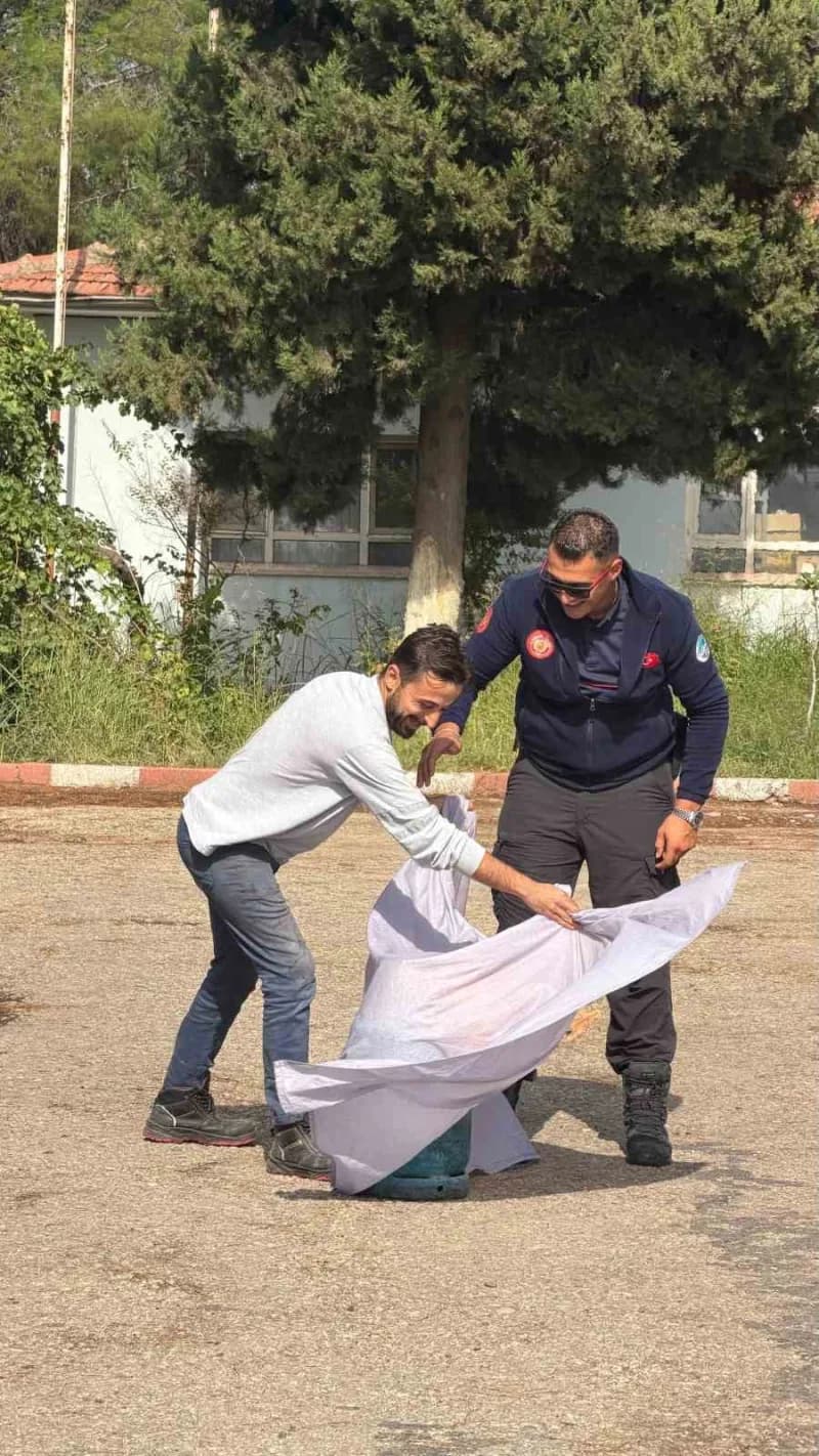 Kayseri Büyükşehir Belediyesi İtfaiye Daire Başkanlığı; Türkiye Petrolleri Anonim Ortaklığı (TPAO) tarafından iletilen t
