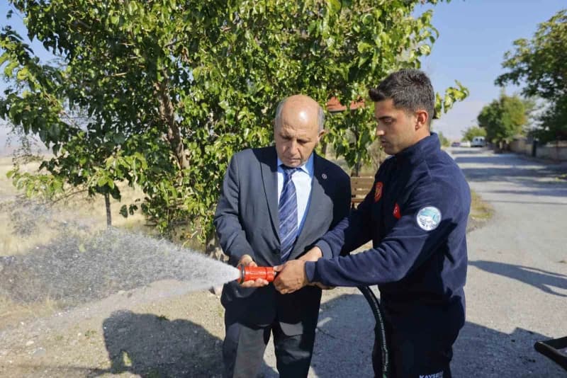 Kayseri Büyükşehir Belediyesi, kırsal mahallelerde yangınlara daha hızlı ve etkin müdahale edilebilmesi amacıyla Kuşçu v