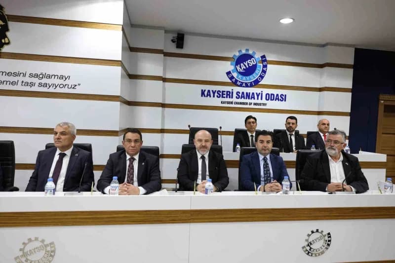 KAYSO 2026-2030 döneminin ilk olağan Meclis Toplantısı; Meclis Başkanı Abidin Özkaya başkanlığında,