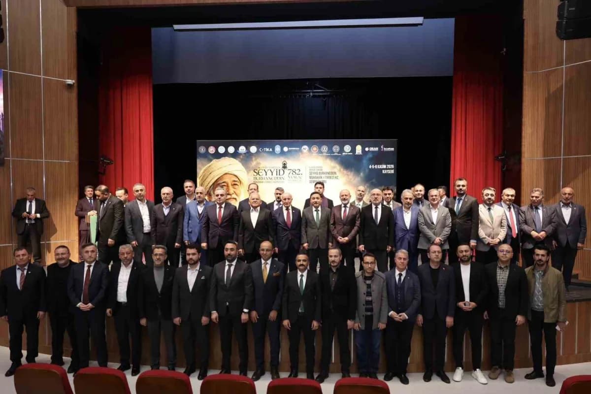 Kayseri'nin manevi mimarı Seyyid Burhaneddin Hazretleri, vefatının 782. Yılında düzenlenecek olan et