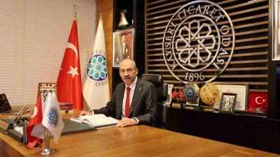 Kayseri Ticaret Odası Başkanı Ömer Gülsoy teşekkür mesajı yayımladı