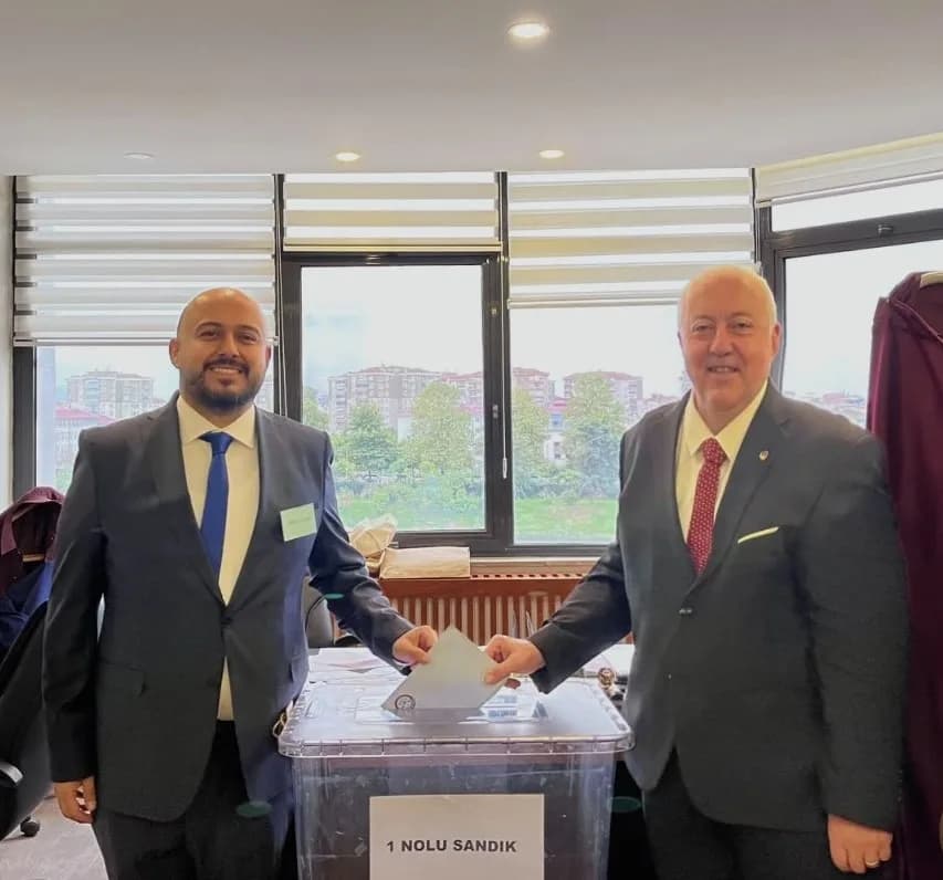 Kazım Yılmaz, Çarşamba Ticaret Borsası seçimleri sonrası teşekkür mesajı verirken