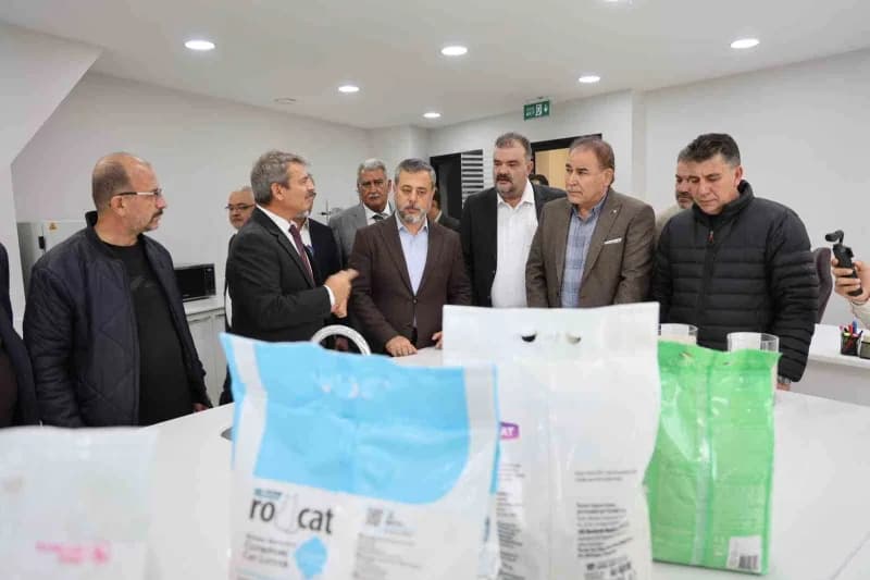 Nevşehir’in Ürgüp ilçesinde Bentonit madenini işleyerek kedi kumu üreten Bentaş Bentonit AŞ, üretimi