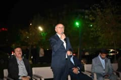 Malatya Büyükşehir Belediye Başkanı Sami Er, kentsel dönüşüm projeleri hakkında açıklama yapıyor