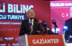 Kemal Kılıçdaroğlu Gaziantep'te 'Milli Bilinç, Yükselen Sanayi, Kazanan Çiftçi' programında konuşma