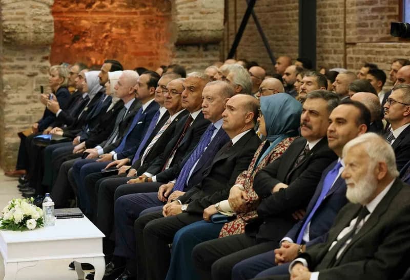 Topkapı Sarayı Darphane-i Amire Müzeleri Açılış Töreni Cumhurbaşkanı Recep Tayyip Erdoğan'ın katılım