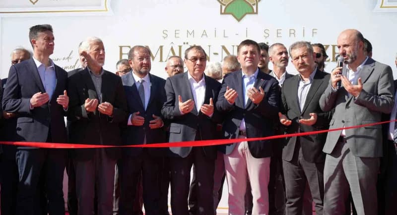 Kırıkkale İslami Değerler Külliyesi'nde Peygamber Efendimizin hayatını ve güzel ahlakını tanıtan Şemail-i Şerif ve Esmaü