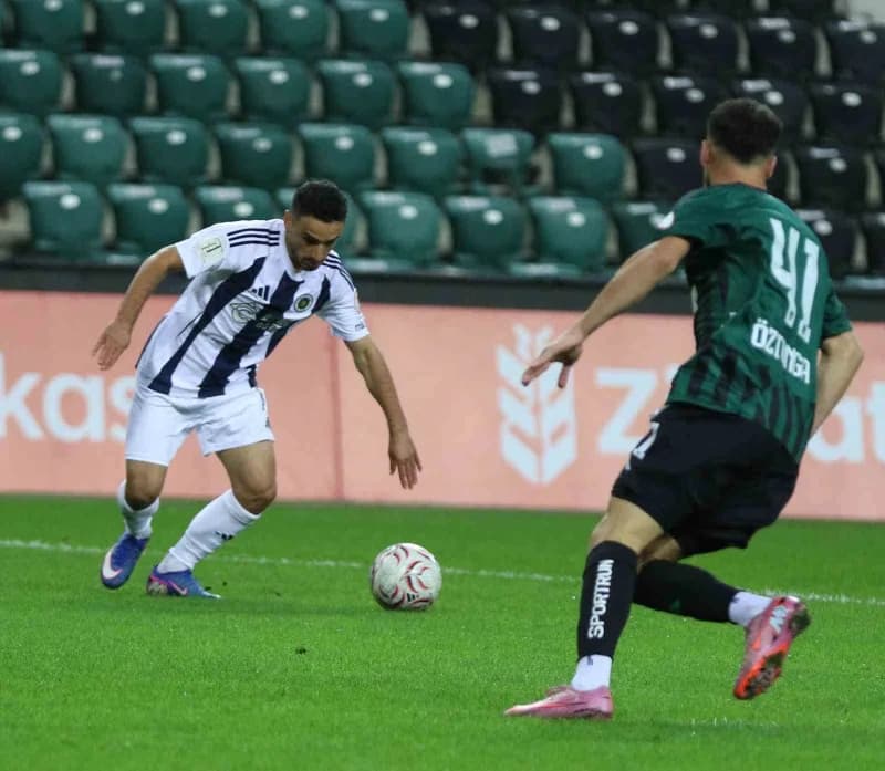 Ziraat Türkiye Kupası 3. Tur'da Süper Lig ekibi Kocaelispor, 3. Lig’de mücadele eden Mardin ekibi Ma