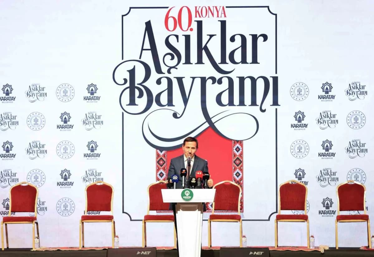 Karatay Belediye Başkanı Hasan Kılca, Konya’nın köklü medeniyet birikimine ve aşıklık geleneğinin ya