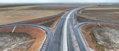 Konya Çevre Yolu inşaat çalışmaları ve yol üzerindeki köprü yapımı