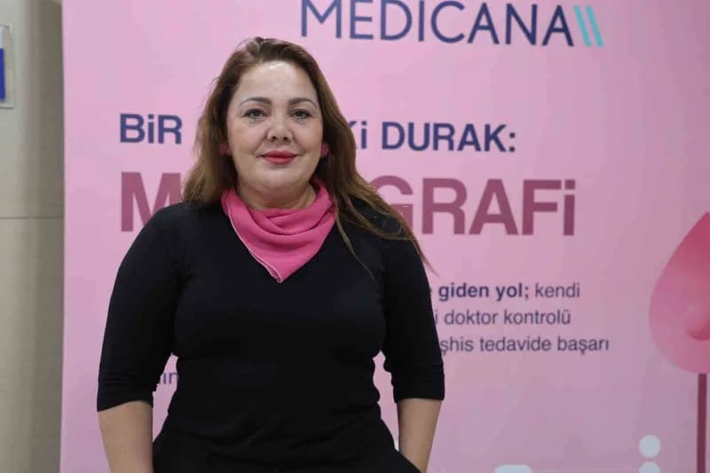 Konya’da meme kanserini yenen Mukaddes Şahin kadınlara erken teşhisin önemini anlatıyor