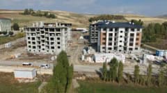 Korkut ilçesinde yapılan altyapı ve sosyal yaşam yatırımlarını gösteren görüntü