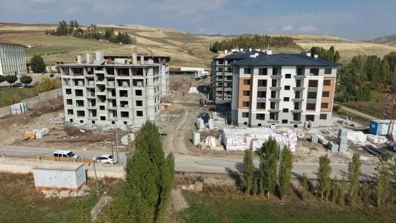 Korkut ilçesinde yapılan altyapı ve sosyal yaşam yatırımlarını gösteren görüntü