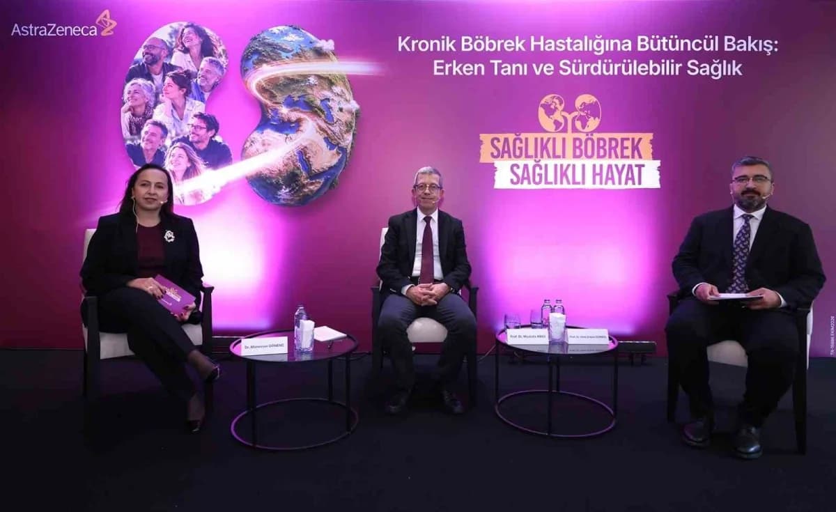 (Soldan sağa) AstraZeneca Türkiye Ülke Başkanı Dr. Münevver Gönenç, hacettepe Üniversitesi Hastanele