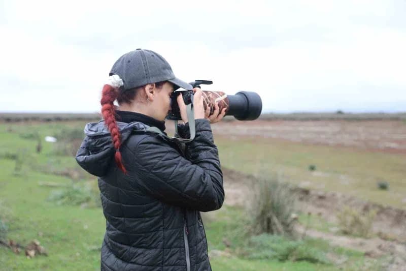 Türkiye’nin en önemli ve tanınmış Kuş fotoğrafçıları, Samsun’da düzenlenen Sonbahar Doğa Gözlem Kampı’nda Kızılırmak Del