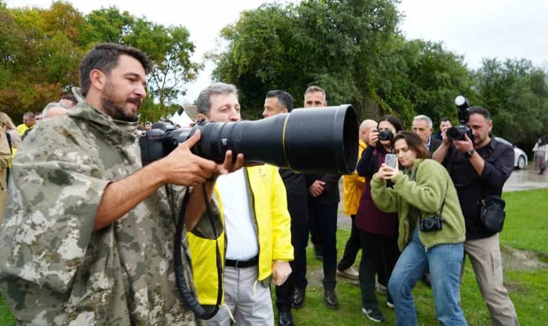 Türkiye’nin en önemli ve tanınmış Kuş fotoğrafçıları, Samsun’da düzenlenen Sonbahar Doğa Gözlem Kampı’nda Kızılırmak Del