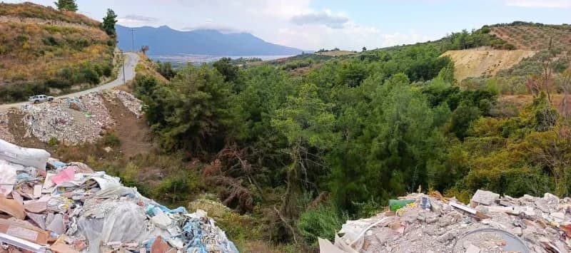 İtalya'nın Toskana bölgesine benzetilen Aydın’ın Kuşadası ilçesindeki Yaylaköy’ün doğal peyzajı ve dere yataklarının çeş