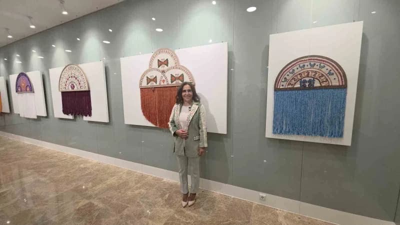 Kütahya Dumlupınar Üniversitesi'nde (DPÜ) Doç. Dr. Sanatçı Birnaz Er Cengiz'in hazırladığı "Anadolu'