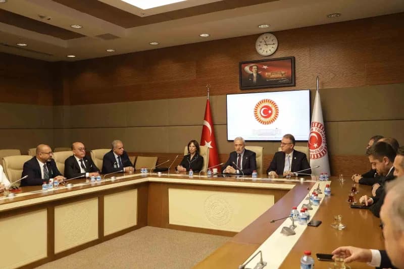 Kütahya Ticaret ve Sanayi Odası (KUTSO) heyeti, yeni çalışma dönemi kapsamında TBMM’de Kütahya mille