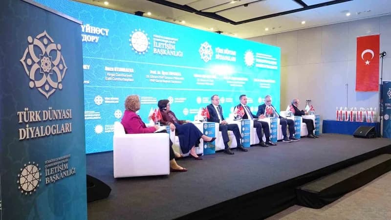 Bişkek’te düzenlenen "Türk Dünyası Diyalogları: Ortak Gelecek, Ortak Vizyon" başlıklı panelde Türk Devletleri arasındaki
