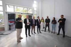Manisa Yunusemre Laleli Mahallesi’nde yapımı devam eden çocuk kültür ve sanat merkezi binası