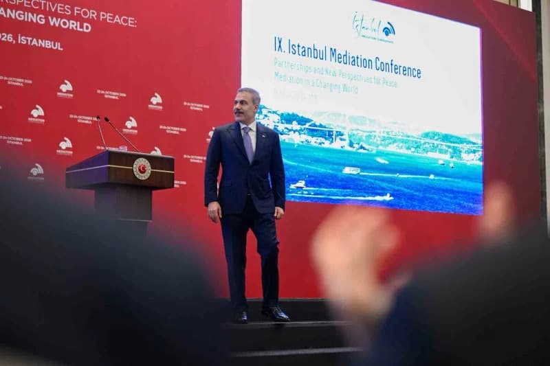 Dışişleri Bakanı Hakan Fidan, 9. İstanbul Arabuluculuk Konferansı’nın açılışında yaptığı konuşmada,