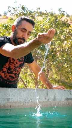 Malatya Akçadağ Doğanlar Mahallesi’nde kurulan sulama havuzları ve boru hattı ile tarımsal üretime destek sağlanıyor
