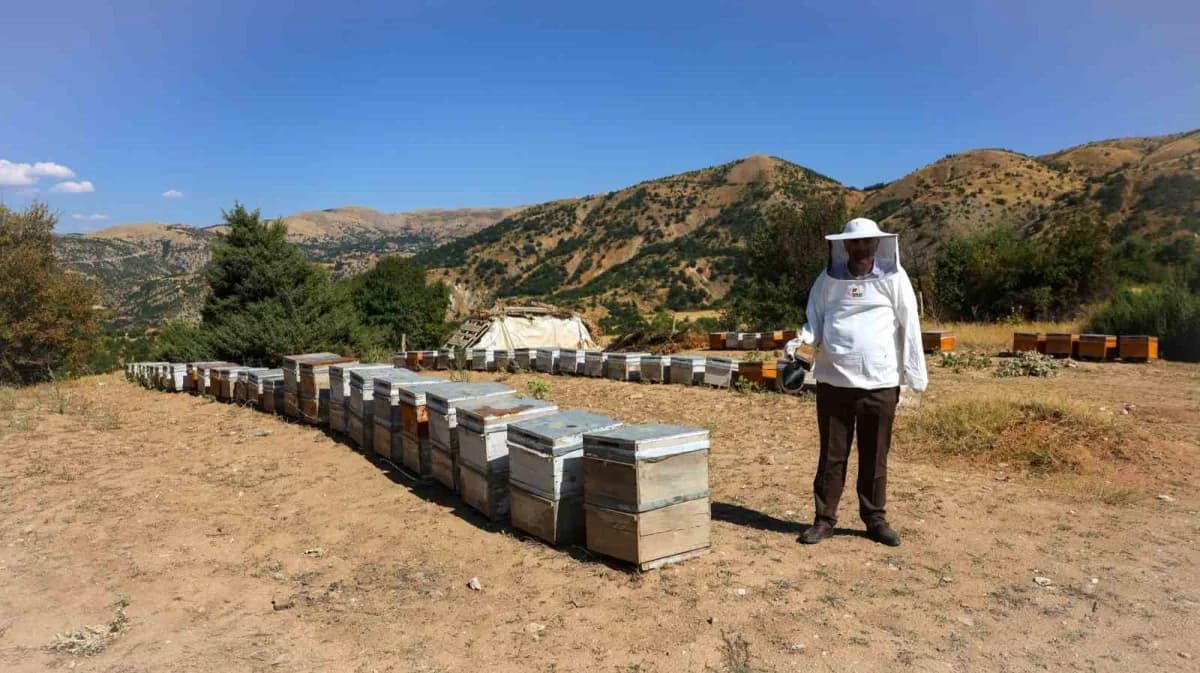310 kovanda üretim yapan Yüksel, sahte bal ve artan maliyetlerin arıcıları zorladığını belirterek tüketicilere balı doğr