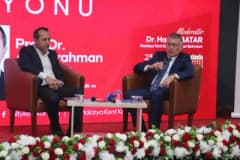 Malatya’da Terörsüz Türkiye panelinde konuşmacılar ve katılımcılar