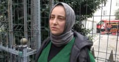 Maltepe'de çöken 7 katlı binanın giriş katındaki dükkanın kiracısı Fatma Kaya'nın Nisan ayında çektiği çatlak görüntüler