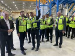 Manisa Alaşehir’de açılan Molecor Türkiye Üretim Tesisi binası ve tören alanı