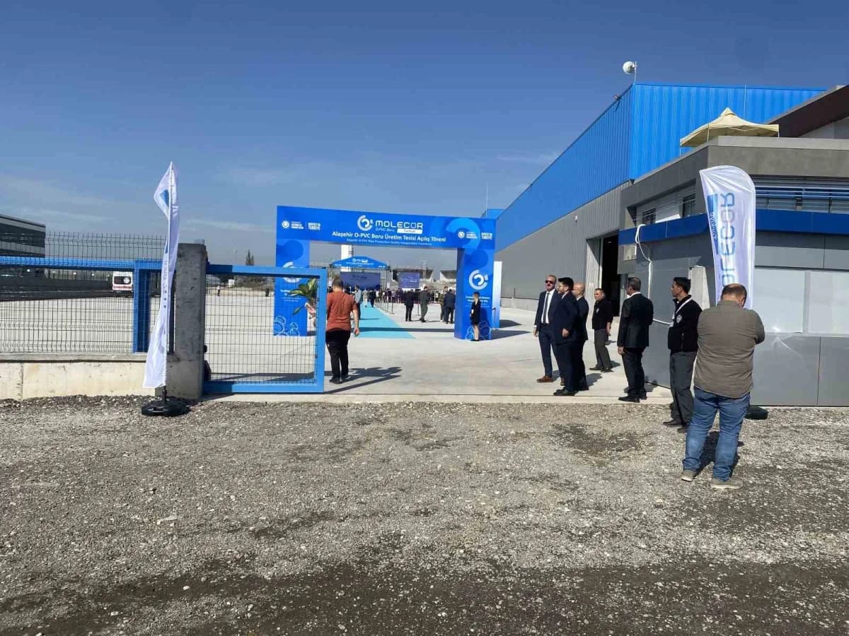 İleri o-pvc teknolojisiyle su boruları üretilecek tesiste ilk etapta 44 kişiye istihdam sağlanırken,