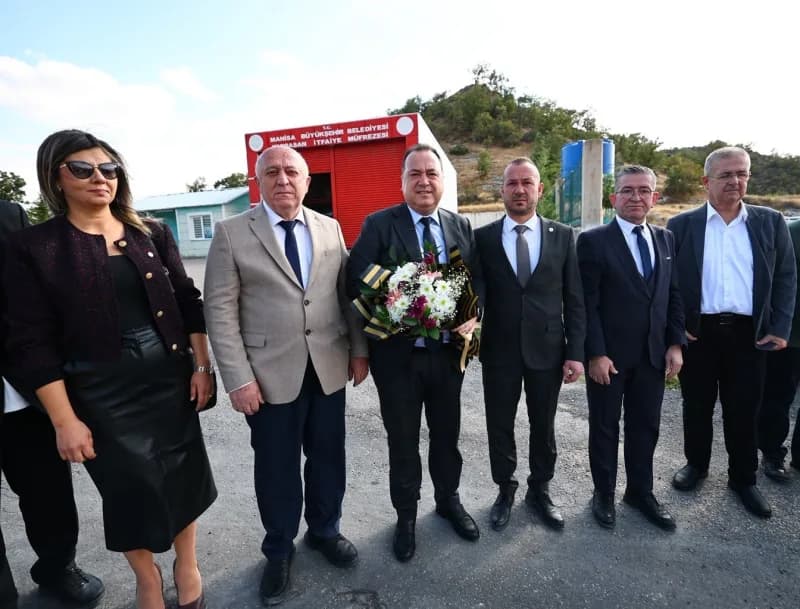 Manisa Büyükşehir Belediye Başkanı Besim Dutlulu, Demirci’de 12 mahalleyi birbirine bağlayan 46 kilometrelik Karadaş yol