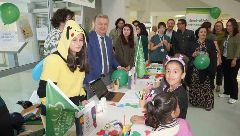 Manisa Celal Bayar Üniversitesi (MCBÜ) Hafsa Sultan Hastanesi’nde, Serebral Palsili Çocuklar Derneği (SERÇEV) işbirliğiy