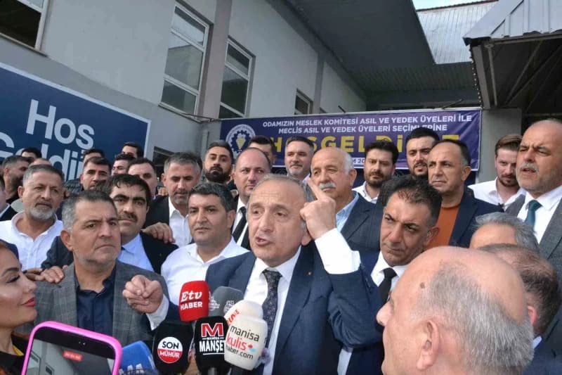 Manisa Ticaret ve Sanayi Odasında meslek komiteleri ve meclis üyelerinin belirlenmesi amacıyla gerçekleştirilen seçimler
