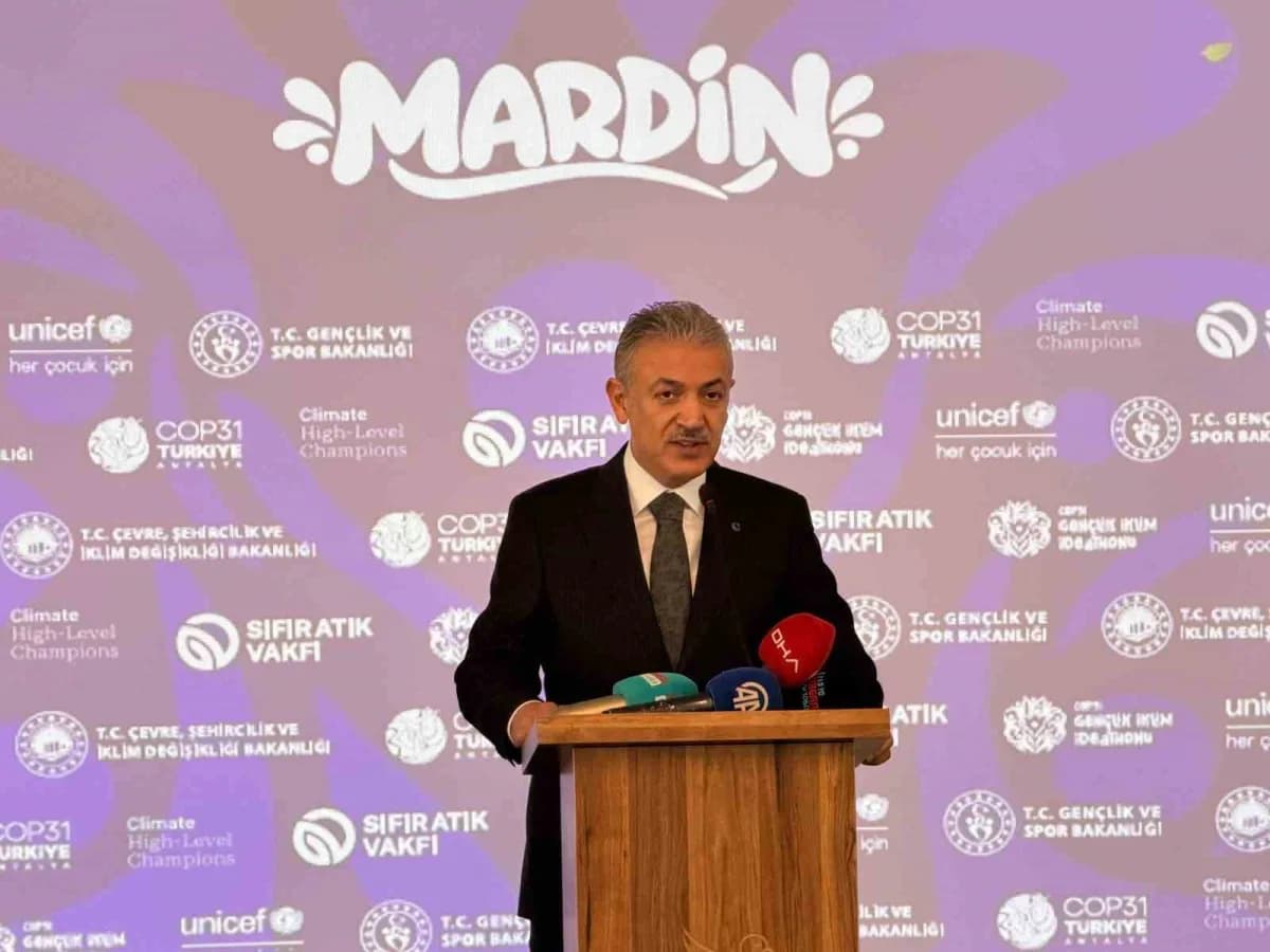 Programa katılan Mardin Valisi ve Büyükşehir Belediye Başkan Vekili Tuncay Akkoyun, yaptığı konuşmada, ülkenin İklim değ