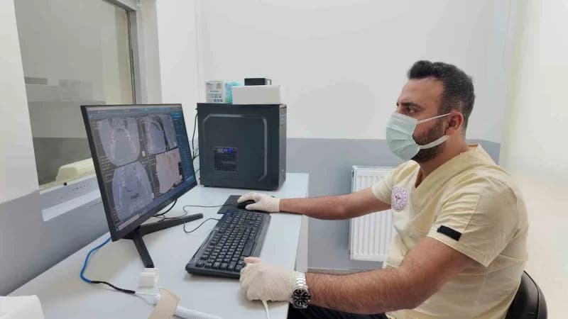 Mardin Ağız ve Diş Sağlığı Merkezi'nde dental tomografi cihazı hizmete girdi