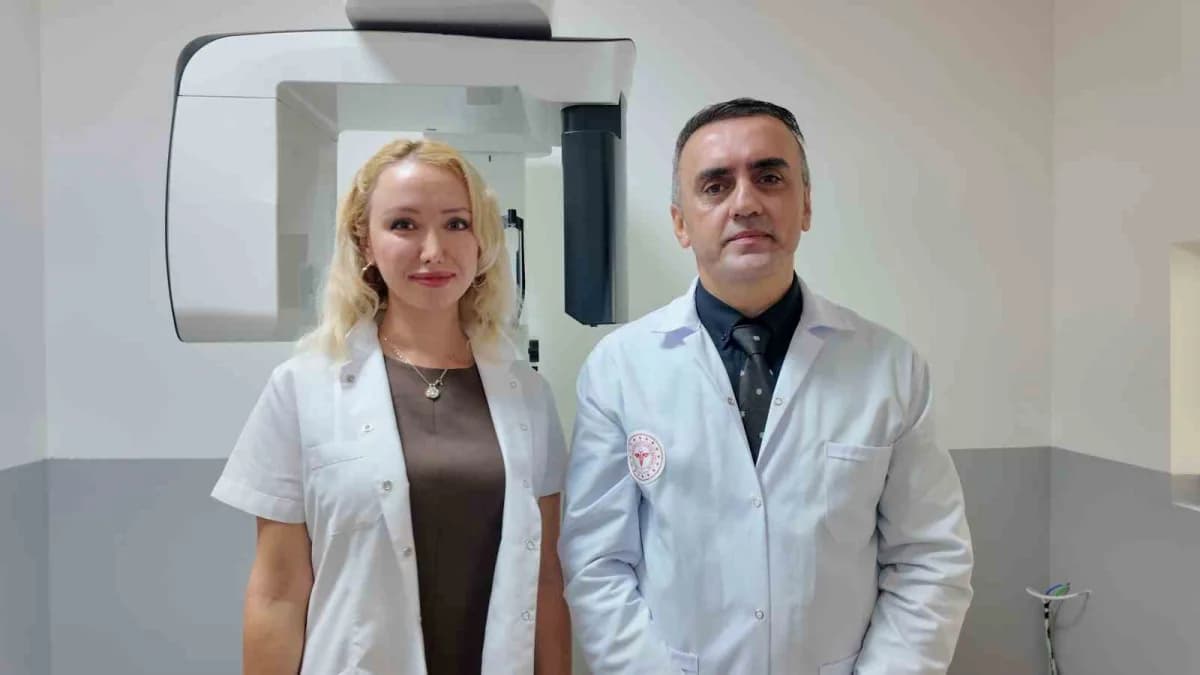 Mardin Artuklu Ağız ve Diş Sağlığı Merkezi’nde yeni hizmete giren dental tomografi cihazı