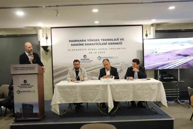 Marmara OSB'de yeni dönemin Müteşebbis Heyeti oy birliğiyle belirlendi
