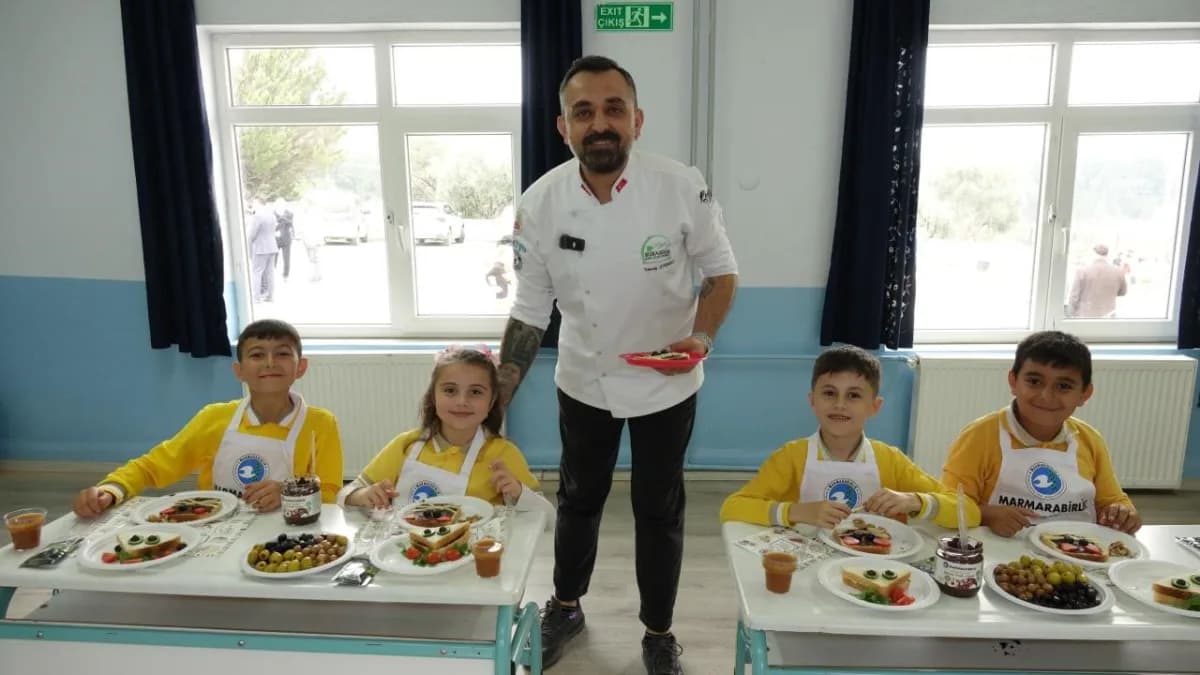 Marmarabirlik, zeytini çocuklar için yalnızca Bir lezzet değil, üretim kültürünün, sağlıklı yaşamın ve ortak değerlerin