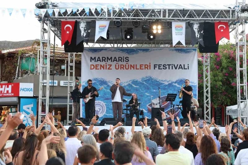 Üç gün boyunca Selimiye’de lezzet, müzik ve eğlence bir arada yaşandı