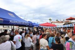 Selimiye Kordonu’nda Marmaris Deniz Ürünleri Festivali kapsamında müzik ve gastronomi etkinlikleri
