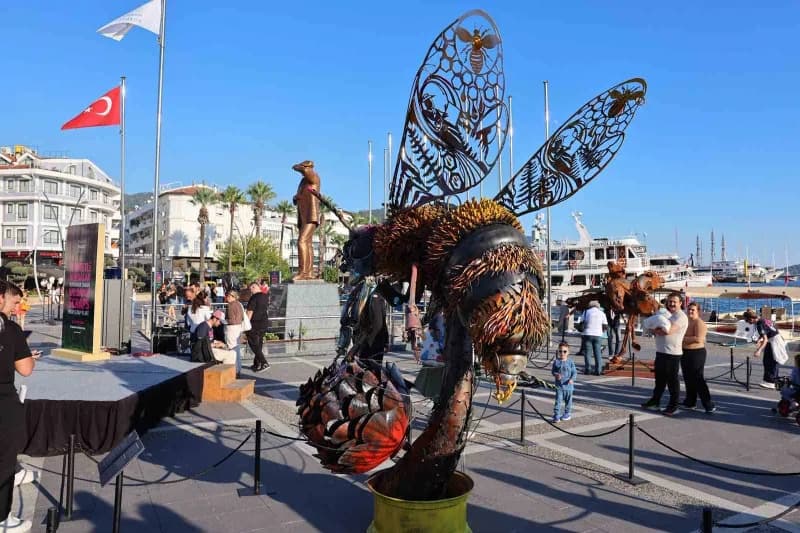 Marmaris’te Hurdalar sanata dönüştü