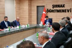 MEB Hayat Boyu Öğrenme Genel Müdürü Emre Topoğlu, Şırnak'ta eğitim faaliyetlerini yerinde inceliyor