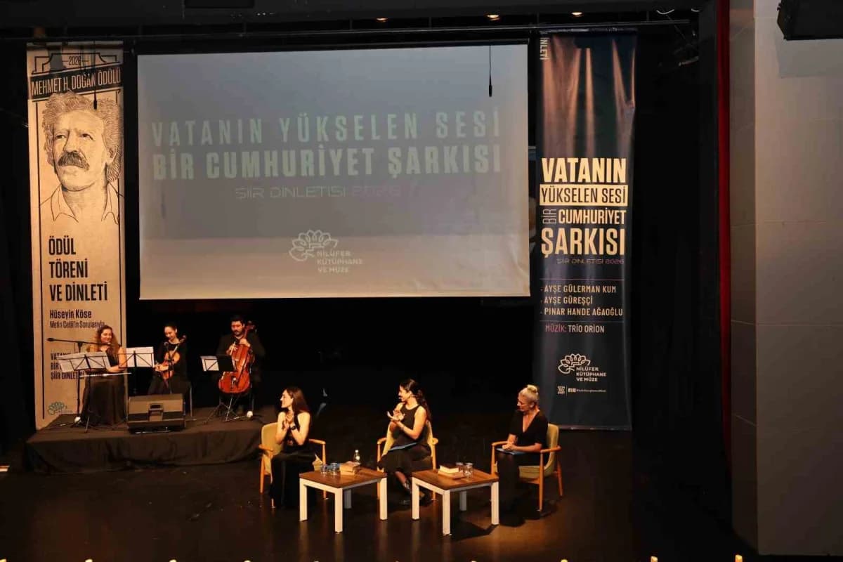 Nilüfer Belediyesi’nin düzenlediği Mehmet h. Doğan Ödülü, “Susan Şeylerin Gürültüsü” adlı eseriyle H