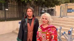 Mardin’de sosyal medya paylaşımları nedeniyle hapis cezası verilen Melek Karahan duruşmada savunma yaparken
